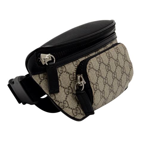 gucci courrier gg supreme belt bag replica|gucci belt bag 2 pouches.